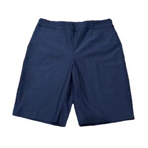 Chico’s Navy Blue Pull On Shorts